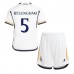 Cheap Real Madrid Jude Bellingham #5 Home Football Kit Children 2023-24 Short Sleeve (+ pants)
